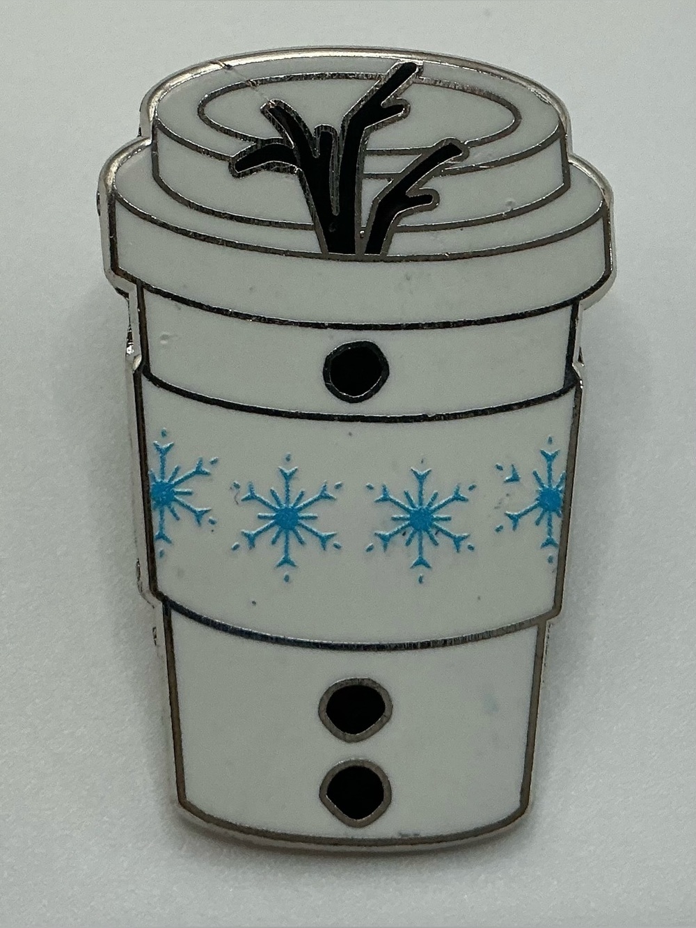 DISNEY FROZEN OLAF COFFEE CUP MYSTERY PIN